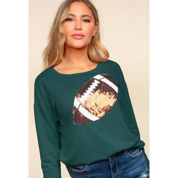 Haptics Tops - Haptics NEW Forest Green French Terry Top